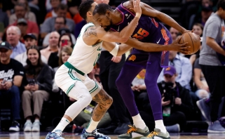 "Celtics" nutraukė nesėkmių seriją nepaisant žvėriško Duranto šou, taškų lenktynes laimėjo "Nuggets"